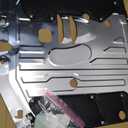 Engine Splash Shield fit for Honda Civic 2016 2017 2018 2019 2020 2021, Aluminum Alloy Front Engine Case Guard Under Car Shield Cover Replace OEM 74110-TBA-A00, 90674-TY2-A01