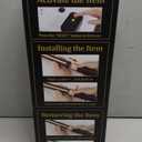 Hair Styler Hair Dryer Brush - 110,000 RPM High-Speed Hot Air Styler,Multi Stylers with Auto-Wrap Curler, Professional Blow Dryer Brush for Fast Curling Volumizing Straightening Styling(Black-Golden)