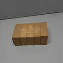 5 x Vitalizart Camel Velvet Ribbon Set 3/8"" x 15 Yd Wooden Spool Fabric Trim 3 Rolls * 5 Yd for Christmas Wreath Decoration Handmade Craft Ornaments Gift Wrapping & Bow Making