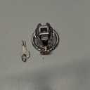 Inverted Chastity Cage Made of Stainless Steel Male Cock Cage with Urinal Tray and Catheter Penis Cage is Waterproof and Breathable Flat Chastity Device with Lock for Men's Penis Restraints (1.77in,C)
