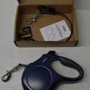 Fida Retractable Dog Leash, 16 ft Dog Walking Leash for Large Dogs up to 110lbs, Tangle Free,Navy Blue
