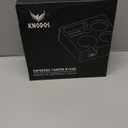 KNODOS 58mm Tamper Station V3 Walnut Portafilter Holder Compact Espresso Organizer with Multi Accessory Storage Espresso Machine Accessories for Coffee Bar