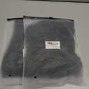 2 x Women's Mesh Lingerie Fishnet Babydoll Mini Dress Bodysuit See Through Shirts Long Sleeves Lingerie Bodysuit Cover Up (Black4)