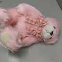 MorisMos Teddy Bear Stuffed Animal,14'' Long Fur Stuffed Bear Plush Toy Gift for Kid Girl Boy Toddler Teen Adult,Cuddly Teddy Animal Toy Decor for Baby Shower Birthday Valentine’s Day Party Favor,Pink