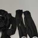 Tosnail 50 Pack Spandex Chair Sashes Wedding Chair Decoration Party Chairs Covers - Black