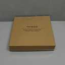 TIMESS Wall Clock, 10" Dial Non-Ticking Silent Battery Operated Analog with LCD Display for Perpetual Calendar and F Temperature, Ideal Modern Home, Bedroom, Kitchen, Office Decor (Blue)