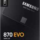 Samsung 870 EVO SATA III SSD 1TB 2.5 Internal Solid State Drive, Upgrade PC or Laptop Memory and Storage for IT Pros, Creators, Everyday Users, MZ-77E1T0B/AM