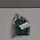 HEELE Dog Muzzle,Soft Nylon Muzzle Anti Biting Barking Chewing,Air Mesh Breathable Drinkable Adjustable Loop Pets Muzzle for Small Medium Large Dogs (Blackish Green, M)