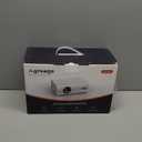 [Auto Focus/Keystone] Projector with WiFi 6 and Bluetooth 5.2, 600 ANSI Native 1080P 4K Supported, Agreago Outdoor Projector with Screen, Movie Projector Compatible with HDMI/USB/TV Stick