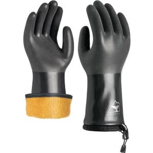 toolant Waterproof Winter Gloves, Balaena Freezer Gloves for Light Duty & Outdoor Adventure, Hiking, Camping, Washing (Large, Black)