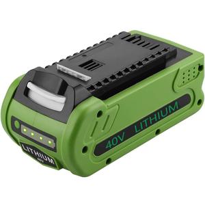 40V 29462 Battery Replacement for GreenWorks 40V 2.0Ah Battery G-MAX Tools 29252 20202 22262 25312 25322 20642 22272 27062 21242 Li-ion
