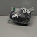 Amazon Basics Oscillating Ceramic Space Heater, Portable Fast Heating Indoor Solution, With Overheat and Tip-Over Protection, Thermostat, 1500W, 7.52"D x 6.34"W x 9.45"H, Black