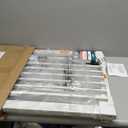 BABELIO Safety Gate Door Fits for Stairs, Narrow and Wide Doorways with Auto Close, Easy Install, No Drilling, Pressure Mounted for Baby, Child, Pets, Dog/Puppy, 26''-40'', White