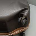 DELSEY PARIS Chatelet Air 2.0 Hardside Luggage with Spinner Wheels, Chocolate Brown, Carry on 19 Inch