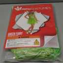 Morph Green Fairy Costume With Wings Women Halloween Costumes For Women Fairy Wings Green Dress Bell Womens Costume Adult (XX-Large)