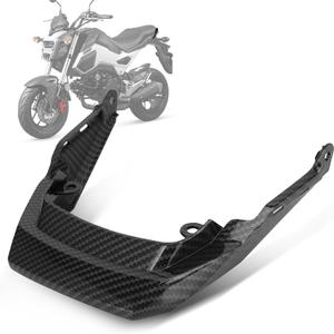 Motorcycle Taillight Tail Light Fender Decor Covers Rear Seat Fairing Mudguard Kit Protector for Grom MSX 125 Boom Vader 125 BD 125 Grom Clone Carbon Fibre