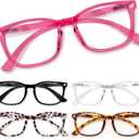 CCVOO Reading Glasses for Women/Men, Eyeglasses, Blue Light Readers for Women/Men, Computer Eye Glasses, Cheaters