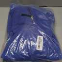 3/4 Length Sleeve Womens Tops Dressy Casual V Neck Polo Shirts Business Work Blouses 2025 Trendy Tunic Top (X-Large, Long Sleeve Royal Blue)