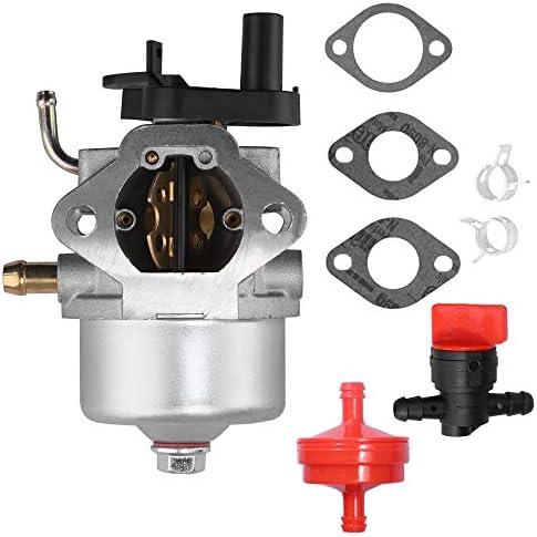 Zreneyfex Snow Blower Carburetor Replacement for Toro 38515 38516 38517 38518 38600 38601 38602 38603, Snowblower Parts for 801396, Snowthrower with Fuel filter Gaskests Valve