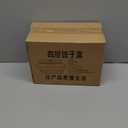 Dumplings Storage with 4 Layers, Stackable with Buckle, Lid & Handle for Cookies Wonton Donuts Box Organizer For Fridge, White-Green