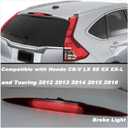 High Mount Stop Light LED Third Brake Light Assemblies Fits for Honda CR-V 2012 2013 2014 2015 2016 Rear LED 3rd Brake Lamp(Red)