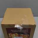 Lulu Home Christmas Lighted Boxes, Set of 3 60 LED Light Up Decor Outdoor, Light Up Christmas Boxes Present Decorations Outdoor Yard (clear)