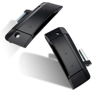 Exterior Door Handle Compatible with Nissan 350Z 2003-2009, Black Door Handle 80606-CD01E, 80606-CD00E, 80607-CD41E, 80607-CD40E, 80606-CD00B Left/Driver & Right/Passenger Side