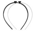 10 x ADVANSYNC The ORIGINAL Patented GradCapBand Secure Your Grad Cap on Natural Hair, Braids, Locs, Twists, Weaves, Curls and Straight Hair. (Original Black and Clear)