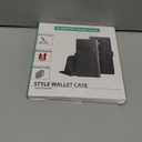 SUANPOT for iPhone 13（NON 13Pro）6.1 inch 5G with RFID Blocking Wallet case Credit Card Holder,Flip Book PU Leather Phone case Shockproof Cover cellphone Women Men for Apple 13 case Wallet Light Brown