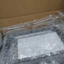 Matico Stainless Decorative Candle Lantern Set of 3, Hanging Decor Hurricane Lantern Candle Holder for Festival Ceremony Home Decor, Both Indoor & Outdoor Use, Black