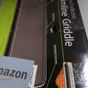 Presto 07072 22-Inch Extra Large Griddle, 22"x 13", Low Profile Design, Ceramic Nonstick, Black