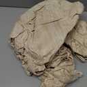 LIBERECOO Round Vinyl Fitted Tablecloth with Flannel Backing Elastic Edge Table Cover Waterproof Stain-Resistant Wipeable Tablcloths Fits 57-65" Round Tables