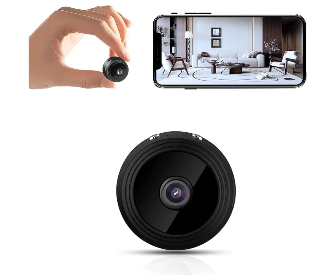 Hidden Camera - 1080P Wireless Phone App Alerts for Indoor/Outdoor Surveillance Security Camera with Motion Detection and Night Vision (Exclude SD Card)