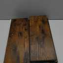 SWTYMIKI 6Tier Coffee Stand Station  Tall Bakers Rack with Drawer & 6 Hooks, Coffee Bar Station Bar Organizer Cabinet for Kitchen,11.81" D x 18.9 W x 56.7 H, Rustic Brown