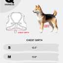 Puppia Eco Dog Harness Q Eco-Friendly No Pull Comfort Harness for Small and Medium Dogs, Brown, Large