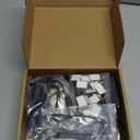 Litever Under Cabinet Lighting Kit, 6 PCS 20 Inches Flexible LED Strips, 24W, 1800 Lumen, Warm White 2700K. Suitable for Kitchen Counters Book Shelf Closet Showcase Workshop-(6-Strip-2700K)