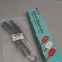 SET OF 2: Crevice Cleaning Brush. Hard Bristle Crevice Cleaning Brush.Bathroom Long Gap Brush, Bathroom Kitchen Tile Dead Corner Cleaning, Multifunctional Window Sliding Door dust Hard Bristle Brush