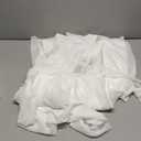 Dideyttawl Chiffon Flower Girl Dresses Wedding Junior Bridesmaid Dress Evening Party Girls Formal Gown Princess Dress (10, White)