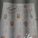 GuassLee Wall Calendar 2026-2027, Calendar Wall 2026, 18-Months Hanging Calendar Jan. 2026 to Jun. 2027, 14" x 11.5" Monthly Planner Wall with Thick Paper for Office School Home Teacher Academic (Purple)