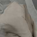 Luxudecor Beige Tufted Comforter Set Queen Size 3 Pieces Boho Shabby Chic Comforter Farmhouse Embroidery Bedding Set Soft Comforter for All Seasons (Beige, 90''x90'')