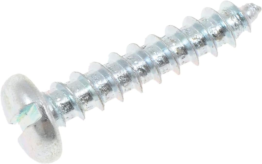Dorman 355-107 Sheet Metal Screw-Slotted Pan Head-No. 10 x 1 In., 100 Pack