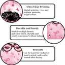 2 x Breast Cancer Awareness Door Cover and Porch Sign Banner - Pink Ribbon Decorations and Supplies for Home