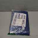 Yakamok Light Blocking Ombre Curtains, Room Darkening Thermal Insulated Gradient Color Curtains, Rod Pocket Window Drapes for Living Room/Bedroom (Blue and Greyish White, 2 Panels, 52W x 84L Inch)