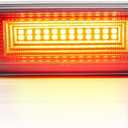 SUPAREE LED Third 3rd Brake Light, Compatible with 1999-2016 Ford F-250 F-350 F-450 Super Duty/Ranger 1993-2011, Accessories High Mount Stop Light Red/White Cargo Light, 60 LED Clear lens