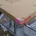 COGOOD Farmhouse Bathroom Mirror - 49" x 30" Rustic Barn Door Mirror for Living Room, Entryway, Bedroom, Vanity Wall Decor (Black Brown)