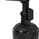 Scosche UHCUP2M-SP1 Universal Cup Phone Holder Mount with Adjustable Arms and Adjustable Base, Expands to Fit Cupholder, 360 Degree View Rotation