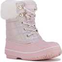 LONDON FOG Girls Bell Court Cold Weather Snow Boot ROSE GOLD Size 11