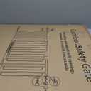 Cumbor 36" Extra Tall Baby Gate, 30.4-56.8" Extra Wide Dog Gate White