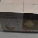 SALKING Essential Oil Diffuser (Set of 2), 100ml Small Aromatherapy Diffuser with Auto Shut-Off, Ultrasonic Diffusers for Essential Oils, Cool Mist Humidifier with Warm White Lights, for Office Home