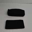 Purse Organizer Insert, Felt Tote Organizer Insert With Metal Zipper, Handbag Organizer For Speedy, Neverfull, Tote, Handbag, 7 Colors 5 Sizes (Medium Slender, Black)